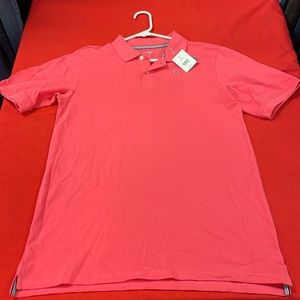 NWT Crown & Ivy Kids Pique Polo pink